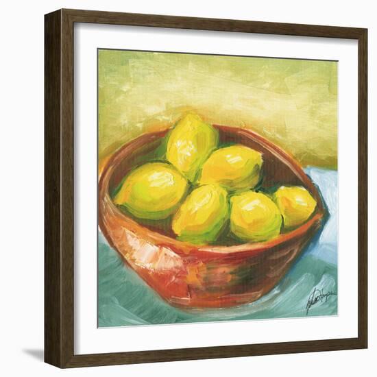 Bowl of Fruit IV-Ethan Harper-Framed Art Print