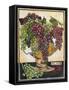 Bowl of Grapes-Jennifer Garant-Framed Stretched Canvas
