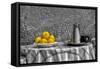 Bowl of Lemons-null-Framed Stretched Canvas