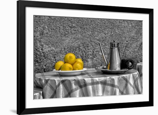 Bowl of Lemons-null-Framed Photo