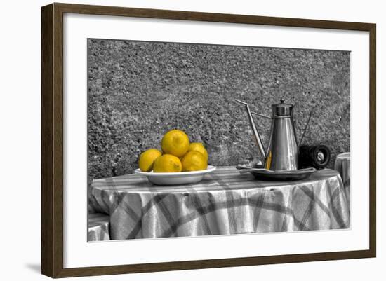 Bowl of Lemons-null-Framed Photo