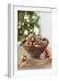 Bowl of Nuts by Holiday Decorations-Lew Robertson-Framed Photographic Print