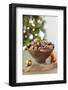 Bowl of Nuts by Holiday Decorations-Lew Robertson-Framed Photographic Print