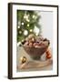 Bowl of Nuts by Holiday Decorations-Lew Robertson-Framed Photographic Print