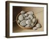 Bowl of Pebbles, 2005-Jenny Barron-Framed Giclee Print