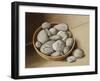 Bowl of Pebbles, 2005-Jenny Barron-Framed Giclee Print