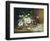 Bowl of Roses-Eugene Henri Cauchois-Framed Giclee Print