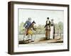 Bowl Players on the Champs-Elysees-null-Framed Giclee Print