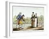 Bowl Players on the Champs-Elysees-null-Framed Giclee Print