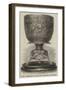 Bowl Presented to the 68th Regiment in Burmah-null-Framed Giclee Print