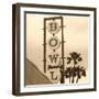 Bowl Sign-Walter Robertson-Framed Art Print