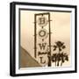 Bowl Sign-Walter Robertson-Framed Art Print