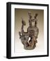 Bowl with Figures - Sculptor to Kings, Olowe of Ise; National Museum of African Art-null-Framed Photographic Print