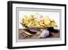 Bowl with Pears and Two Roses-Giovanna Garzoni-Framed Art Print