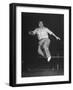 Bowler Andy Varipapa, Celebrating Because of His Score-George Skadding-Framed Photographic Print