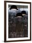 Bowler Hats as Light Fittings-David Barbour-Framed Photo