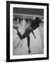 Bowler Phyllis Mercer Gracefully Flinging Ball Down Lane-Stan Wayman-Framed Photographic Print