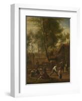 Bowlers-Jan Havicksz Steen-Framed Art Print