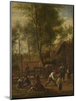 Bowlers-Jan Havicksz Steen-Mounted Art Print