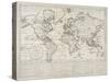 Bowles's Geographical Game of the World, London, 1790-Carington Bowles-Stretched Canvas