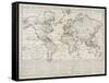 Bowles's Geographical Game of the World, London, 1790-Carington Bowles-Framed Stretched Canvas