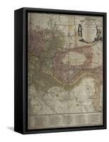 Bowles's New Pocket Plan Of London and Westminster With the Borough Of Southwark, ...-Carington Bowles-Framed Stretched Canvas