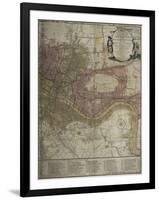 Bowles's New Pocket Plan Of London and Westminster With the Borough Of Southwark, ...-Carington Bowles-Framed Giclee Print