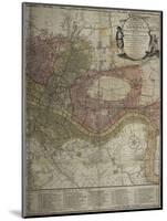 Bowles's New Pocket Plan Of London and Westminster With the Borough Of Southwark, ...-Carington Bowles-Mounted Giclee Print