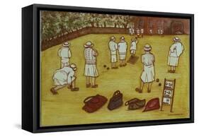 Bowling, 1988-Gillian Lawson-Framed Stretched Canvas