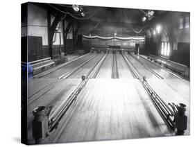 Bowling Alley, Madison Park, Seattle, 1909-Ashael Curtis-Stretched Canvas