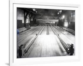 Bowling Alley, Madison Park, Seattle, 1909-Ashael Curtis-Framed Giclee Print