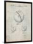 Bowling Ball 1967 Patent-Cole Borders-Framed Art Print