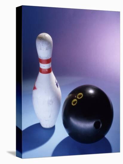 Bowling Ball and a Pin-null-Stretched Canvas