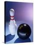 Bowling Ball and a Pin-null-Stretched Canvas