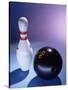 Bowling Ball and a Pin-null-Stretched Canvas