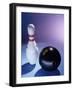 Bowling Ball and a Pin-null-Framed Photographic Print