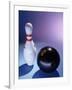 Bowling Ball and a Pin-null-Framed Photographic Print