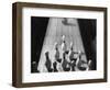 Bowling Ball Rolling Toward Pins-Philip Gendreau-Framed Photographic Print