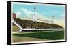 Bowling Green, Kentucky - Western Kentucky State Stadium View-Lantern Press-Framed Stretched Canvas