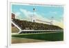 Bowling Green, Kentucky - Western Kentucky State Stadium View-Lantern Press-Framed Art Print