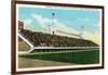 Bowling Green, Kentucky - Western Kentucky State Stadium View-Lantern Press-Framed Art Print