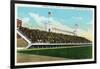 Bowling Green, Kentucky - Western Kentucky State Stadium View-Lantern Press-Framed Art Print