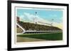 Bowling Green, Kentucky - Western Kentucky State Stadium View-Lantern Press-Framed Art Print