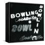Bowling in Lights-Dan Zamudio-Framed Stretched Canvas
