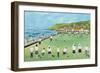 Bowling on Newlyn Green-Judy Joel-Framed Giclee Print