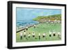 Bowling on Newlyn Green-Judy Joel-Framed Giclee Print