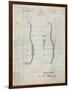 Bowling Pin 1938 Patent-Cole Borders-Framed Art Print