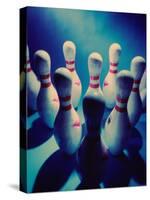 Bowling Pins-null-Stretched Canvas