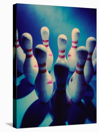 Bowling Pins-null-Stretched Canvas