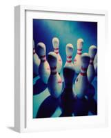 Bowling Pins-null-Framed Photographic Print